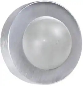 TRIMCO 1270CXSV.626 Cast Convex Wall Bumper School Satin Chrome