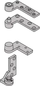 IVES 7212SET US26D RH Offset Pivot Set Right Hand Top Door Bottom Jamb Mount