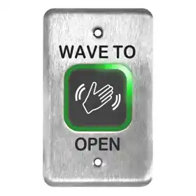 BEA INCORPORATED 10MS41S Magic Switch Touchless Plate Single Gang Stainless Steel Faceplate