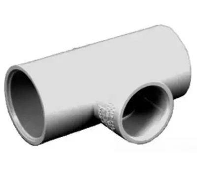 CHARLOTTE PIPE CTS024009300 FlowGuard Gold 2 x 2 x 1-1/2 in. Socket CPVC Reducing Tee