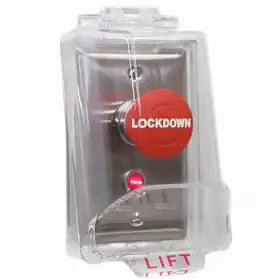 Camden Door Controls CM-450RL-7724-CPC Push Button 1-5/8in Mushroom Button Replacement MPN