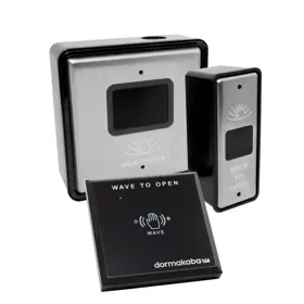 Rutherford Controls 912-WBT-R Touchless Wave Hand to Open Switch and Receiver