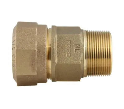 Ford Meter Box C84-77-Q-NL 2 in. Male x CTS Brass Quick Joint Coupling Lead Free