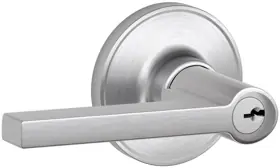 Schlage Lock J40-SOL-625 Privacy Solstice Lever 2-3/8in to 2-3/4in Backset