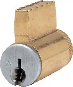 SCHLAGE LOCK 40-100FG626 Key-in-Lever FG Keyway Cylinder Power 626/US26D Satin Chrome