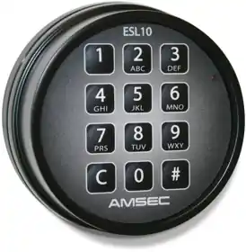 AMERICAN SECURITY PRODUCTS 0616252 Black Nickel ESL10 UL Type 1 Retro-Fit Kit