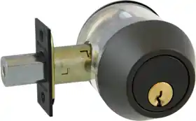 Schlage DB1000-DCT-613-KDC Grade 1 Deadbolt Double Cylinder Keyed Different