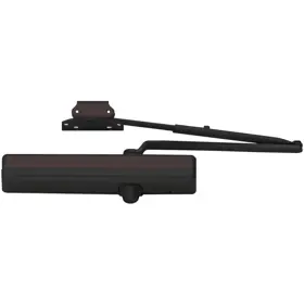 LCN CLOSERS 1461-HW/PA-DKBRZ Medium Duty Door Closer Cast Iron Surface Mount Hold Open Arm