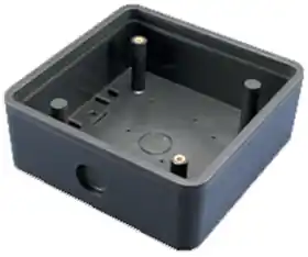 BEA INCORPORATED 10BOX475SQSM Push Plate Surface Mount Box 4.75in Square