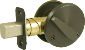 Schlage Lock B581-613 Thumb Turn x Blank Plate Grade 2 Adjustable Backset