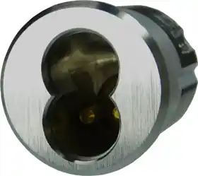BEST ACCESS 1E74-C4-RP3-626 SFIC 1-1-4in 7-Pin Mortise Cylinder Housing Less Core C4 Standard Cam 626
