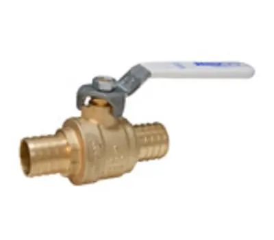 NIBCO PXCP400LHLF12 1/2 in. Lead-Free Brass PEX Ball Valve with Lever Handle