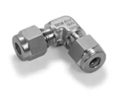 LET-LOK 3001736 1/2 in. Comp 316 Stainless Steel 90-Degree Union Elbow