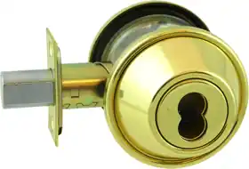 ARROW LOCK DBX62-605-IC Deadbolt Double Cylinder Adjustable Backset SFIC Prep Less Core Grade 2 605/US3 Bright Brass