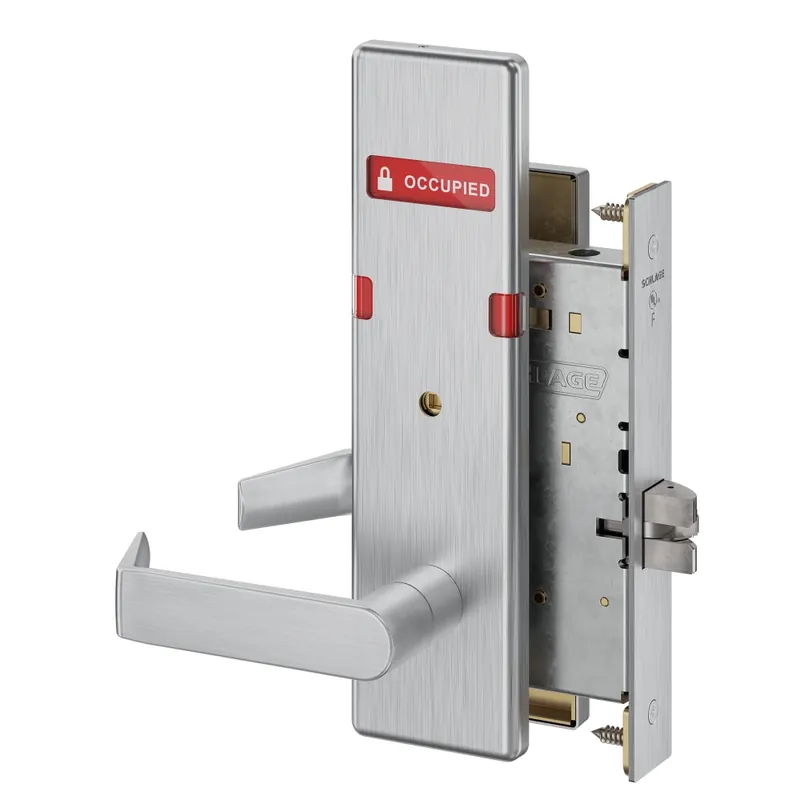 SCHLAGE LOCK L9040-06N-626 OS-OCC Privacy Mortise Lock Outside Occupied Indicator