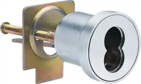Schlage Lock 80-129 626 SFIC Rim Housing Less Core Satin Chrome