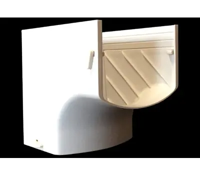 AC Guard 3CGINT90W Cover Guard 3 in Single-Zone Internal 90-Degree Elbow Replacement MPN