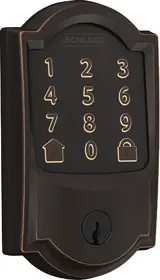 Schlage Lock BE489WBC-CAM-619 12-351 Encode Smart Wi-Fi Keypad Deadbolt