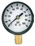 OATEY 2000000035 GAUGE 0-100 PSI PLSTC 2 FACE