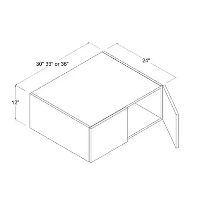WOODBON SMW301224 RTA Refrigerator WLL