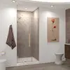 Multi Vendor Kit Parents EHTB375257610C-BK-CB Shower Door TYP-B 37.5x76