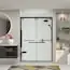DALI EBPT608010C-R-MB Shower Door Kit