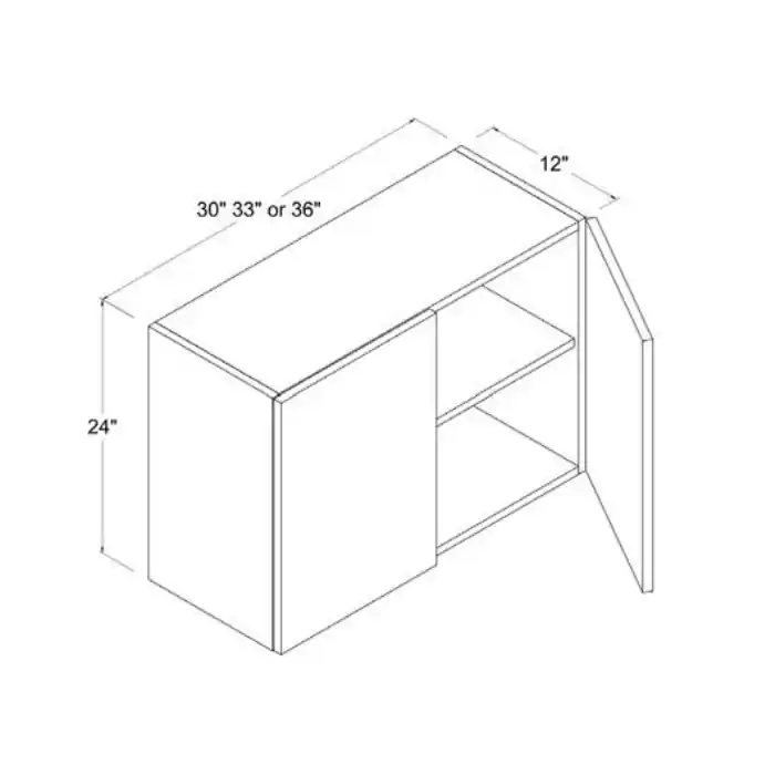 WOODBON SMW3324 W3324 RTA WALL CABINET POWER (SIZE / QUANTITY / PACK / ANGLE) REPLACEMENT MPN