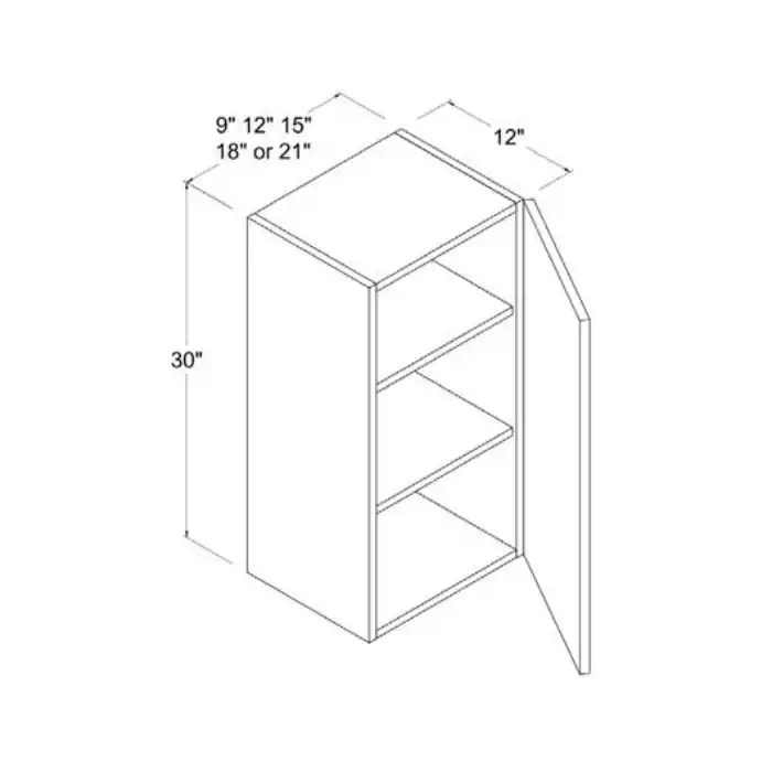 WOODBON SMW1230 W1230 RTA WALL CABINET