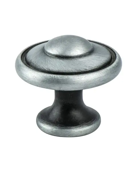 BERENSON 2924-1BAP-P KNOB 1-3/16 ANTIQUE PEWTER