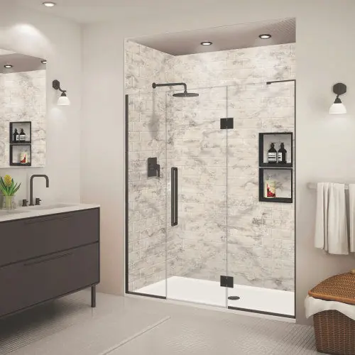MULTI VENDOR KIT PARENTS EHTF675257610C-T-MB SHOWER DOOR 67.5x76 T HNDL MB FNSH