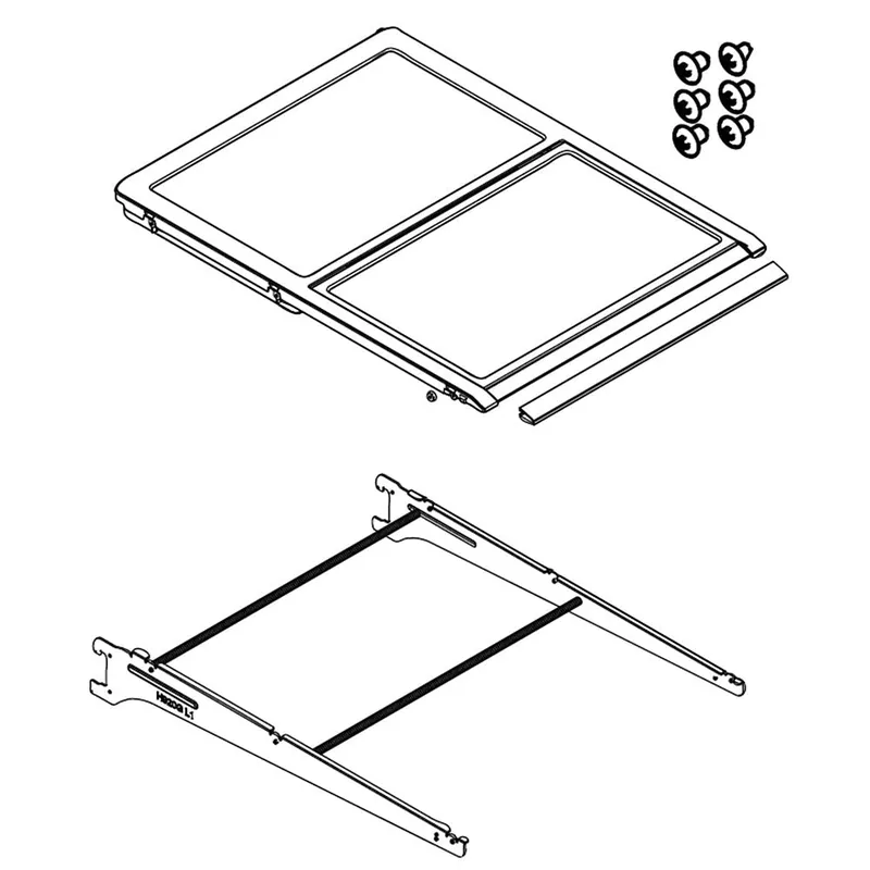 Samsung DA97-14593A Assembly Shelf Quick Space