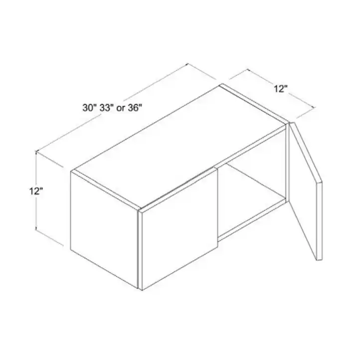 WOODBON SMW3312 RTA WALL CABINET