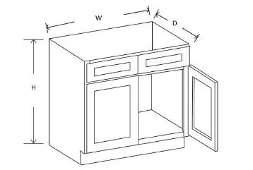 WOODBON GS-SB36-D BASE CABINET