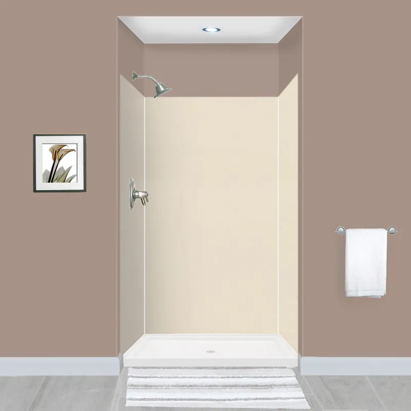 Cozy Industries EWK483672-38 Shower Wall Kit 48X36X72