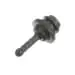 SAECO 996530000891 BLACK FAUCET STRAIG