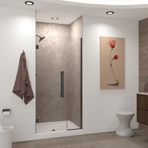 MULTI VENDOR KIT PARENTS EHTB445267610C-T-MB SHOWER DOOR TYP-B 44.5x76 T HNDL MB FNSH