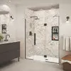 MULTI VENDOR KIT PARENTS EHTF675257610C-BK-MB SHOWER DOOR TYP-F 67.5x76 BK HDL ELIZABETH
