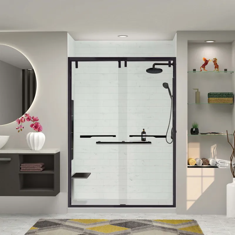 DALI EBPT608010C-J-MB Shower Door Kit