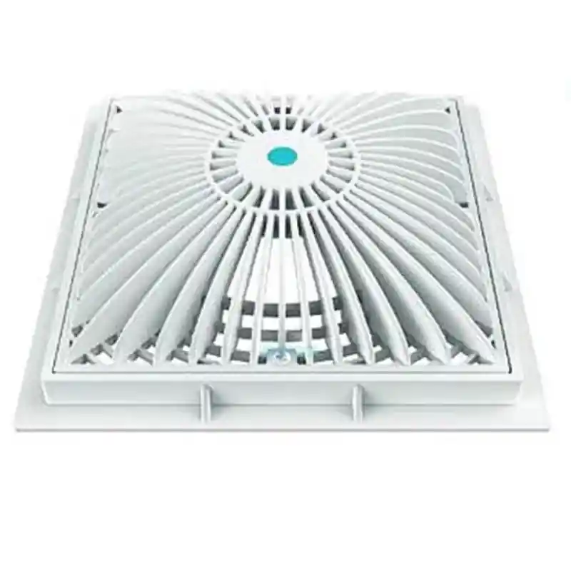 AQUASTAR POOL PRODUCTS 9MF105 9in Sq Mo Flow Suction Cover W/ Screws (Vgb Series)