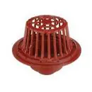 MIFAB R1204-B-M Roof Drain Sump/Metal Dome