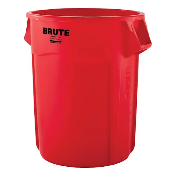 Rubbermaid Commercial FG265500RED 55 Gal Brute Container