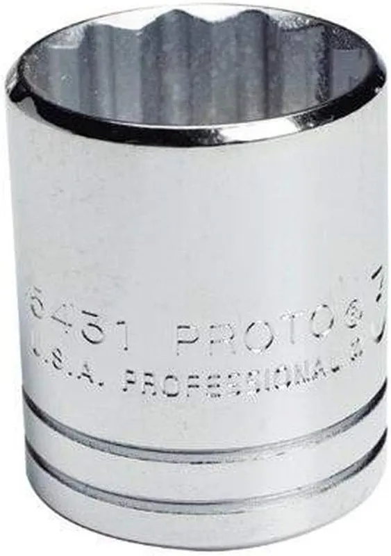 PROTO J5448 1/2 inches Drive Socket 1-1/2 inches - 12 Point