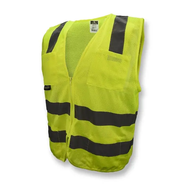 Radians SV8GMXL Standard TPR/CL2 Mesh Safety Vest-Grn-Xl