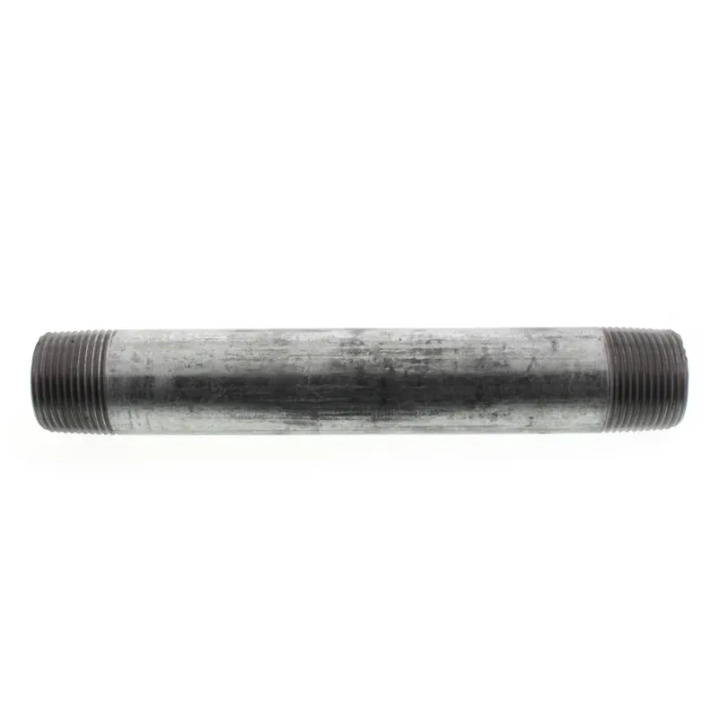 Everflow NPGL1080 1 Inches x 8 Inches Galvanized Steel Nipple
