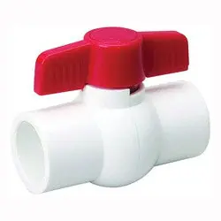 B&K 107-633 1/2 PVC SXS Ball Valve