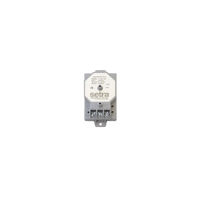 Setra Systems 26512R5WD11T1C Model 265 0-2.5 inches WC Replacement MPN