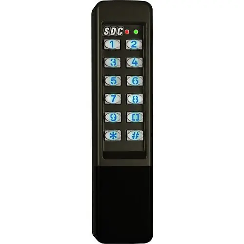 Security Door Controls 923 EntryCheck Digital Keypad 500 Users 12/24V AC/DC