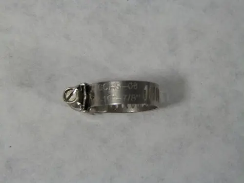 Coda Resources 5224 Stainless Steel Hose Clamp from 7/8 inches to 1-3/8 inches