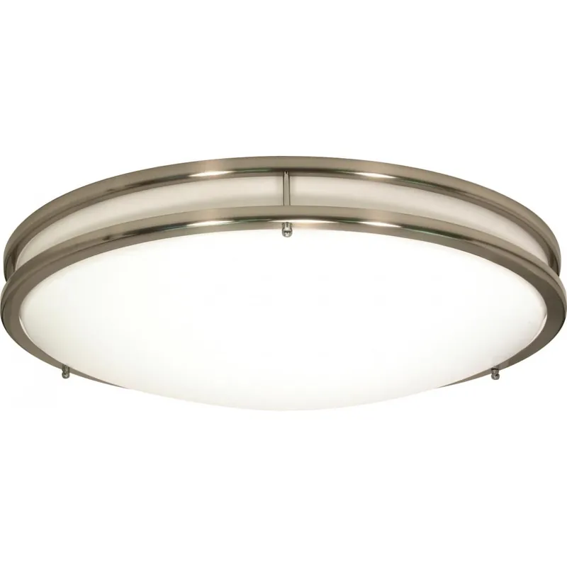 Satco-Nuvo 62-1036 Led Glamour Bn 13 inches Flush