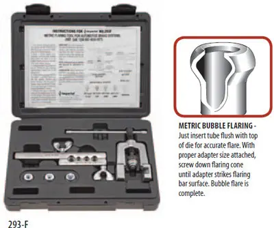 Imperial Stride Tool 293-F Metric Bubble Flaring Tool